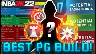 NBA 2K22 OVER POWERED POINT GUARD *METRIC SYSTEM* BUILD BEST BUILD FOR SHOOTING & DRIBBLING!!