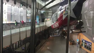 Incredible scenic Otis hydraulic elevators - Newseum - Washington DC