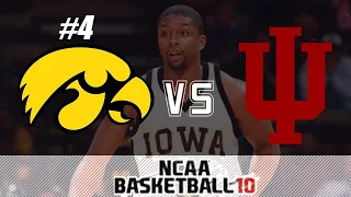 #4 Iowa vs. Indiana | FOR THE REGULAR SEASON BIG TEN TITLE! | NCAA Basketball 10 | EP. 68