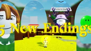 5 New Endings-Weirdest Game On Roblox