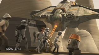 [The Rebel's and Princess Leia liberate Ryder Azadi] Star Wars Rebels Season 2 Episode 13 [HD]