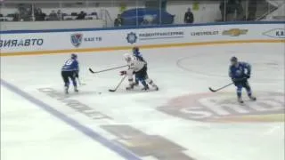 Metallurg Nk @ Barys 12/10/2014 Highlights / Барыс - Металлург Нк 4:5 ШБ