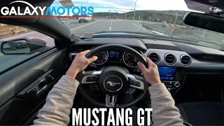 Ford Mustang GT 5.0-POV Quick Test Drive l 6-Speed Manual