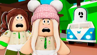 MEU AMIGO É UM FANTASMA do BROOKHAVEN : Historinhas de Roblox