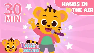 Hands In The Air + Head Shoulder Knees & Toes + more Little Mascots Nursery Rhymes & Kids Songs