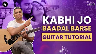 Kabhi Jo Badal Barse | Easy Guitar Lesson | Easy Chords | Learn Guitar for Free #guitar