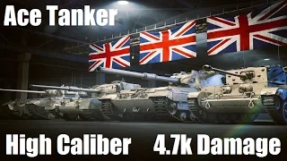 World of Tanks PS4/XBOX - Caernarvon - Ace Tanker, High Caliber - subtitle text commentary