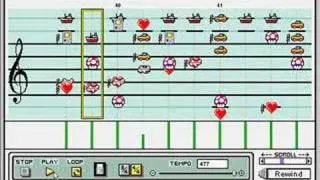 Thriller by Michael Jackson in Mario Paint Composer