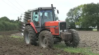 MASSEY FERGUSON 3125 AND DOWDESWELL PLOUGH