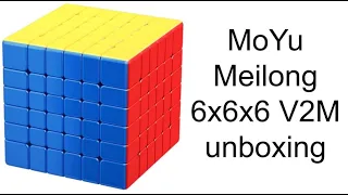 MoYu Meilong 6x6x6 V2M unboxing