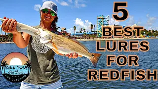 5 BEST lures for catching REDFISH