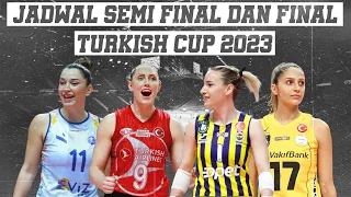 JADWAL SEMI FINAL DAN FINAL TURKISH CUP 2023 ‼️