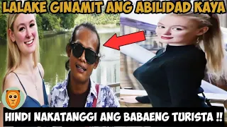 Lalake Ginamit ang Abilidad kaya hindi Nakatanggi ang Turista sa Kanya