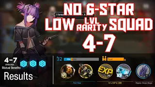 【明日方舟/Arknights】[4-7] - Low Lvl-Rarity Squad - Arknights Strategy