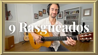 Complete Rasgueado Intro. Tutorial • Flamenco & Classical