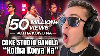 Coke Studio Bangla "Kotha Koiyo Na" REACTION! | SEASON 2