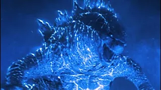 Blue Burning Godzilla Looks Pretty