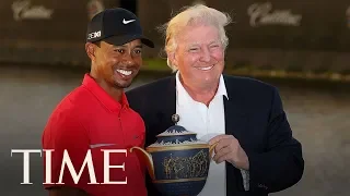 President Trump Presents Presidential Medal Of Freedom To Tiger Woods | TIME