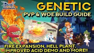 GENETIC ULTIMATE PVP & WOE BUILD: Fire Expansion, Hell Plant, IAD & More!