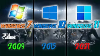 Windows 7 vs Windows 10 vs Windows 11 ➣ Тесты в играх (i9 9900K / RTX 3080 10GB )