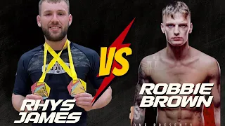 Rhys James vs Robbie Brown - 8 minute submission only match
