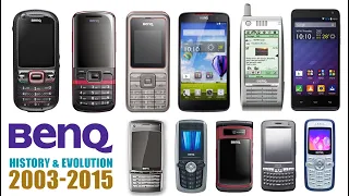 Benq all Phones Evolution and History 2003-2015