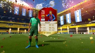 I PACKED 96 MESSI IN GOLD MONTHLY REWARDS! (RED MESSI)