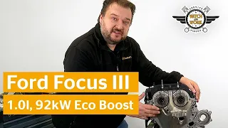 Watch & Work – Tutorial: Înlocuirea curelei de distribuție: Ford Focus III de 1,0 l, 92 kW Eco Boost