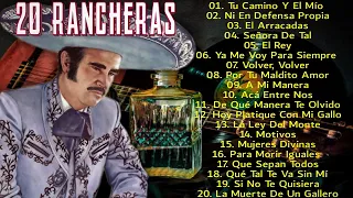 VICENTE FERNÁNDEZ - 20 RANCHERAS PERRONAS