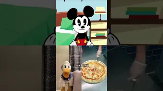 MICKEY said that's enough slices man! INSPIRED by  @HassanKhadair  #animated #shorts #viral