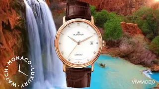 BLANCPAIN VILLERET ULTRA-SLIM AUTOMATIC 6223-3642-55B 38mm Rose Gold Dial White