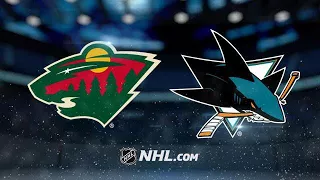 NHL 18 - Wild at Sharks 12/10/17 Simulation