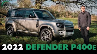 2022 Land Rover Defender P400e | How does it drive? (4K)