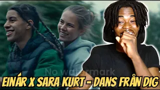 REACTING TO Einár x Sara Kurt - Dans från dig (Officiell musikvideo) || BEAUTIFUL 😍 (SWEDISH SONG)