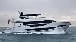 Sunseeker Ocean 90 First Sea Trial