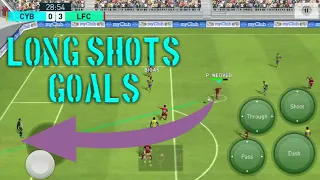 Long Shots Goals in Pes 2018 mobile__Part-1