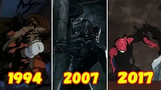 Эволюция Избавления от костюма симбиота (1994-2018)