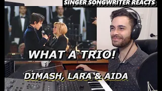 DIMASH, Lara Fabian & Aida Garifullina - Ti Amo Cosi | Singer Songwriter REACTION