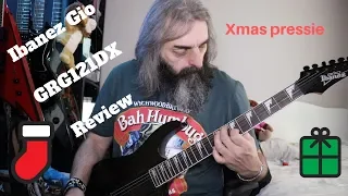 Ibanez GIO GRG121DX Review - Christmas Present