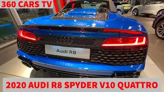 2020 Audi R8 SPYDER V10 quattro - HP 456 - Ara Blue