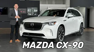 Mazda CX-90 2024 ⚡️ ¡El nuevo buque insignia de la casa japonesa! 🔥 Revisión Completa (4K)