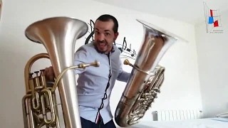 Presentación de los instrumentos: la Tuba y el Bombardino