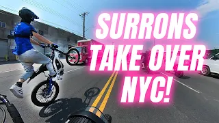 NYC MEGA RIDE 2023  - New York's Biggest Surron Rideout