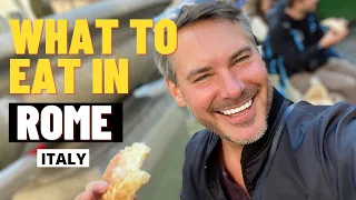 What To Eat In Rome Italy!!