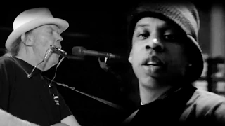 VIDEO MASH-UP: Neil Young & Jay Z - "Gold Off Your Shoulder".