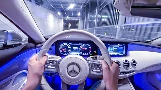 2019 Mercedes Benz S 560 Coupé (469PS) NIGHT POV DRIVE Onboard (60FPS)