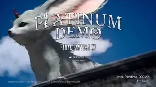 Final Fantasy XV Platinum Demo Full Playthrough Ps4