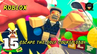 Escape the Golf Course Obby Gameplay | Roblox | SaravanaGaming