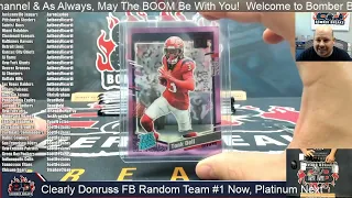 2023 Panini Clearly Donurss Football Random Team #1 4 Box Break 5 30 24