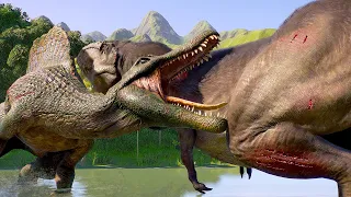 CARNIVORE and HERBIVORE BATTLE ROYALE ISLA NUBLAR 1993 - Jurassic World Evolution 2